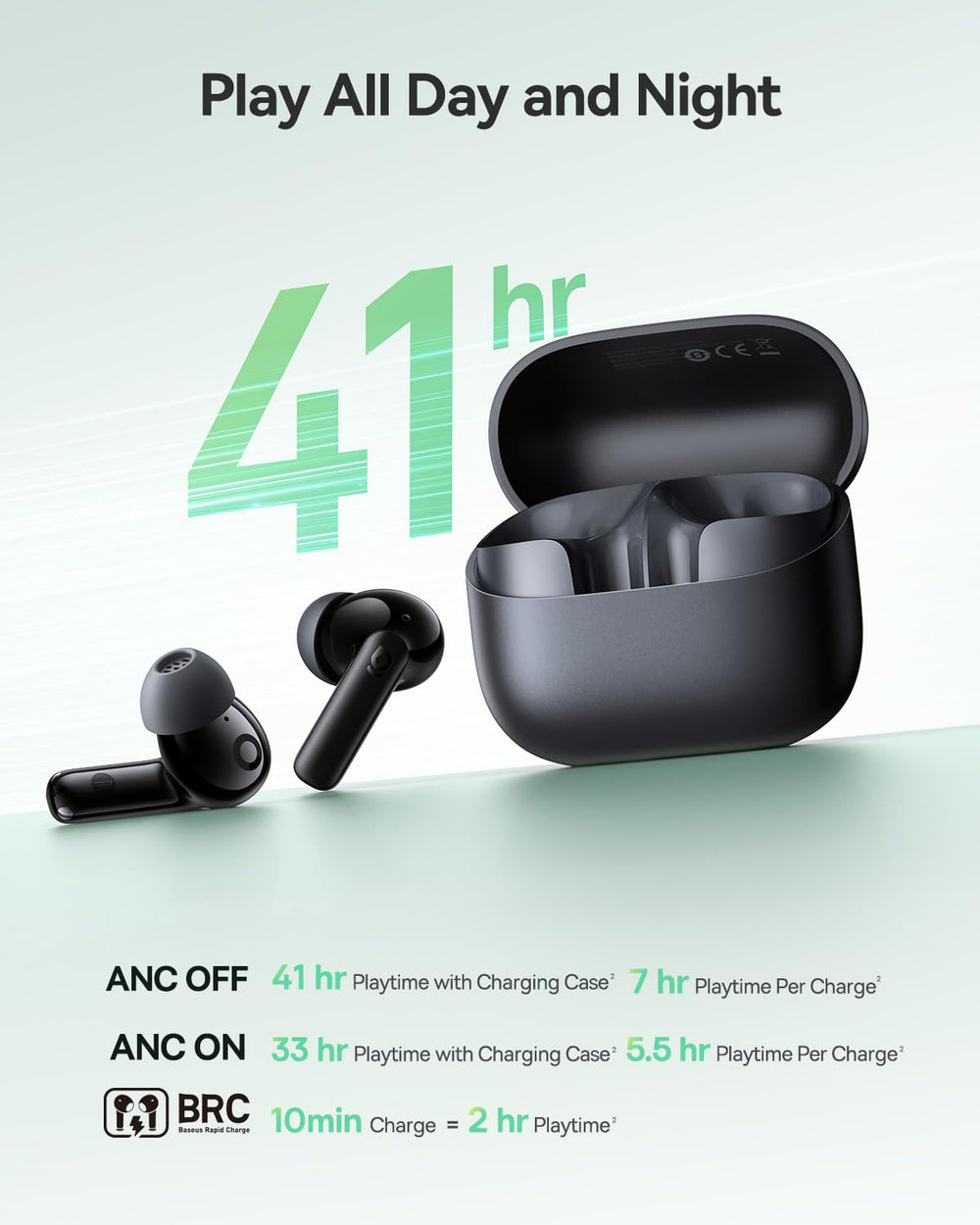 Baseus Bass BP1 up to 41 hours of playback