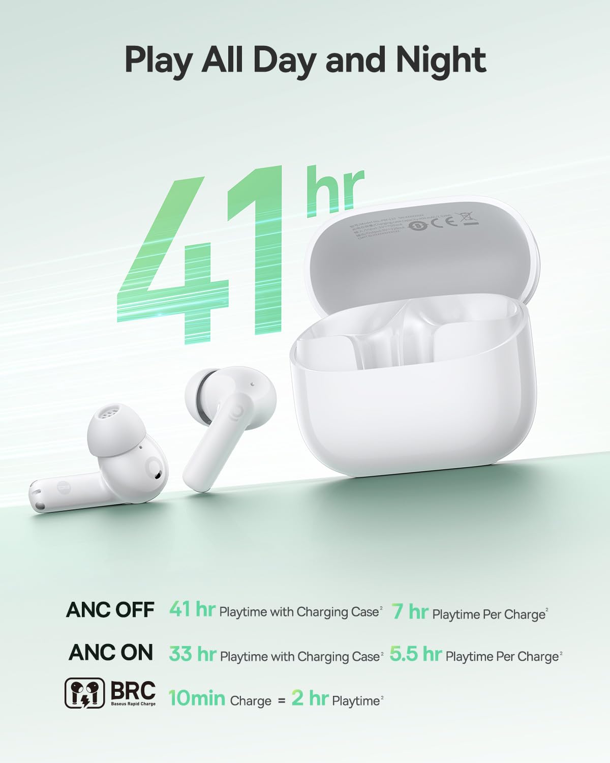 Baseus Bass BP1 earbuds in use during calls for clear voice transmission.