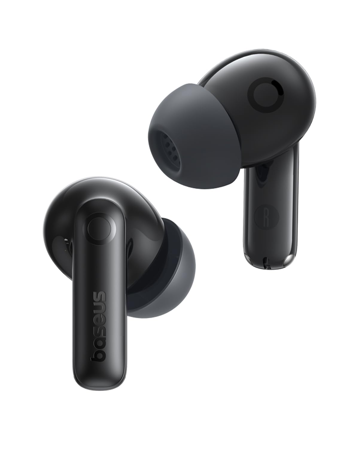 Baseus Bass BP1 Pro earbuds in case for all-day charging on the go.