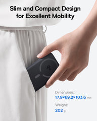 Baseus MagSafe magnet aligns automatically for seamless charging on iPhone models.