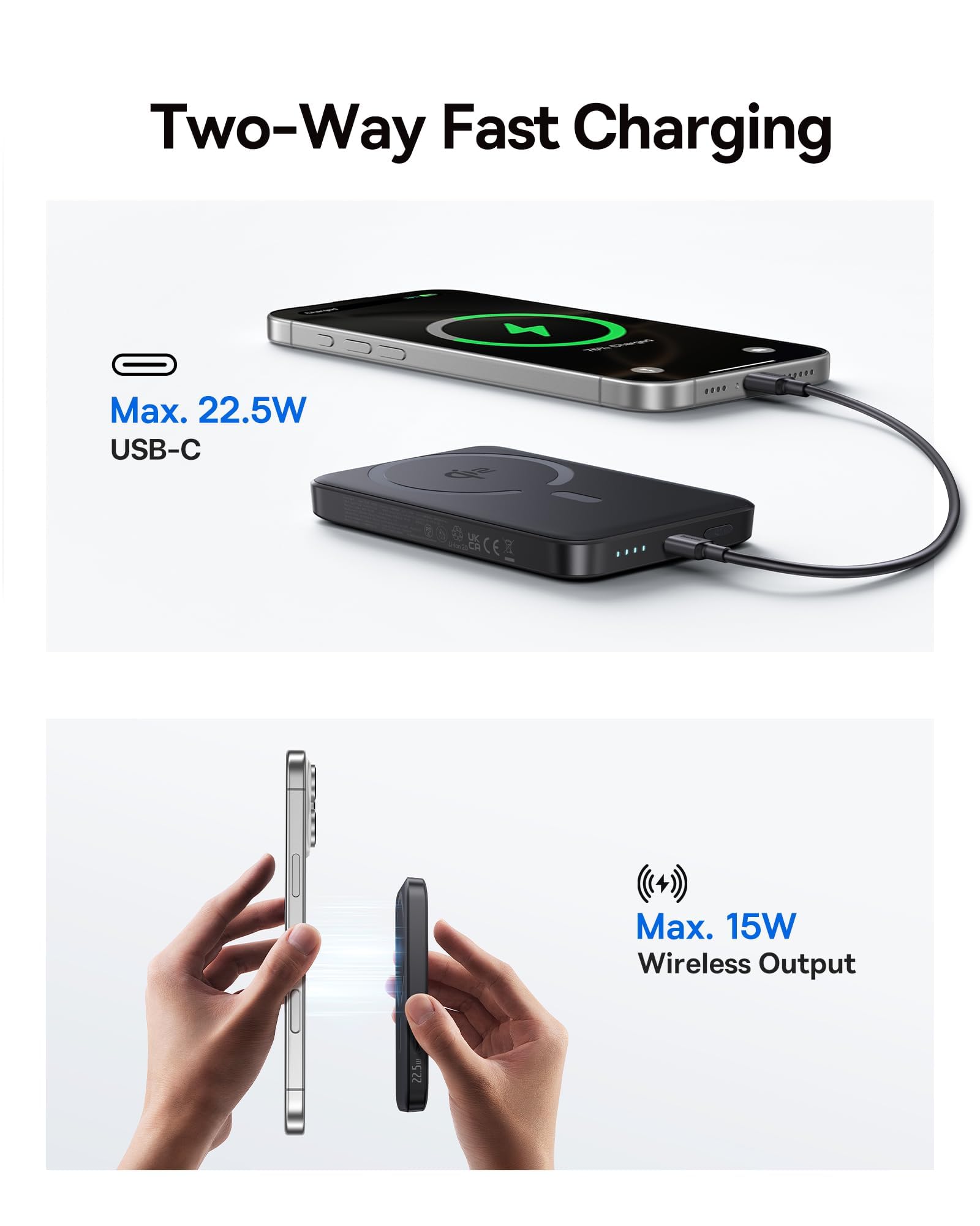 Baseus MagSafe compatibility with iPhone 17/16/15/14/13 Pro family.