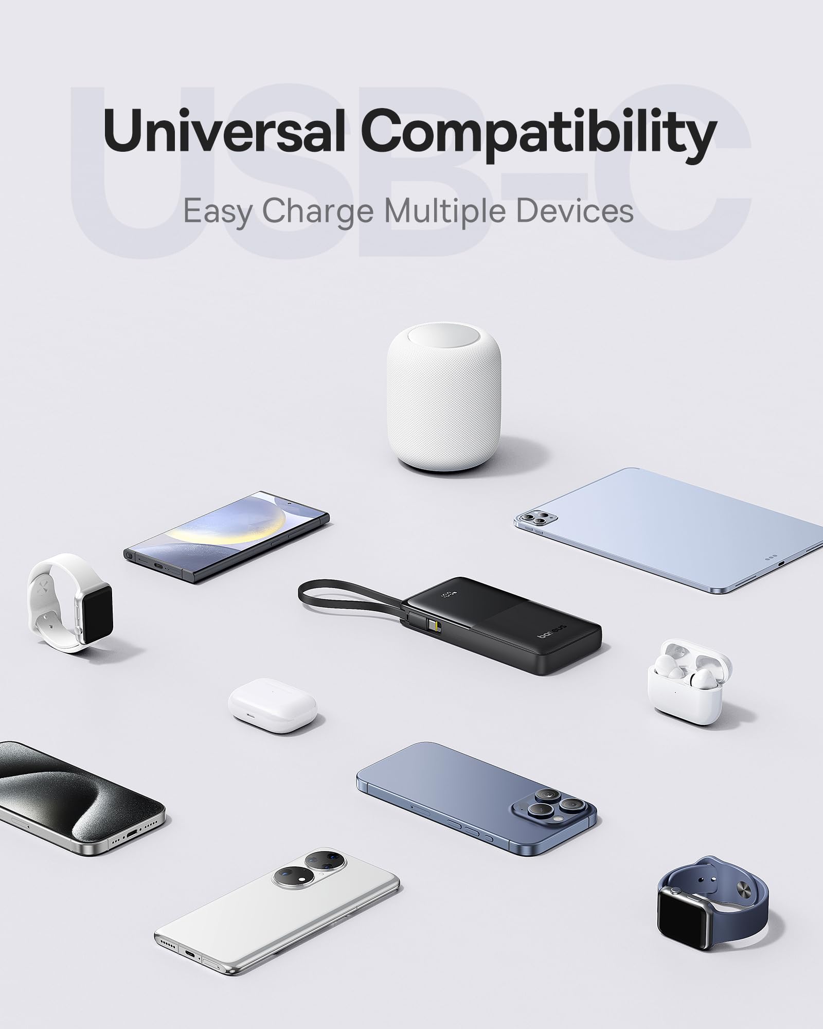Baseus travel-friendly dimensions ready for everyday carry.