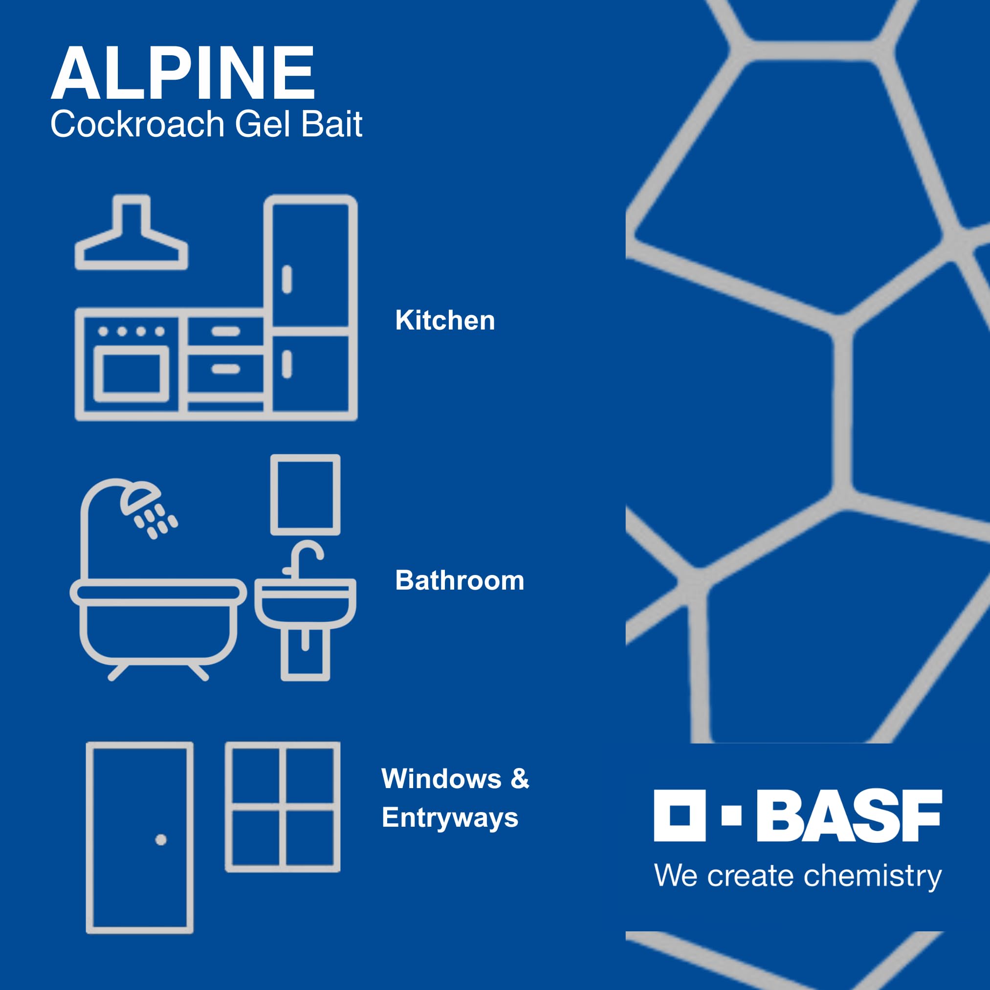 BASF Alpine Rotation 2 tackles German, American, and Oriental cockroaches in real settings.