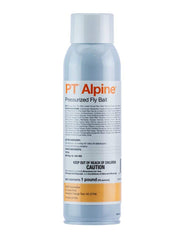 BASF Alpine Fly Bait bottle pour demonstrates precise spray for targeted fly control.