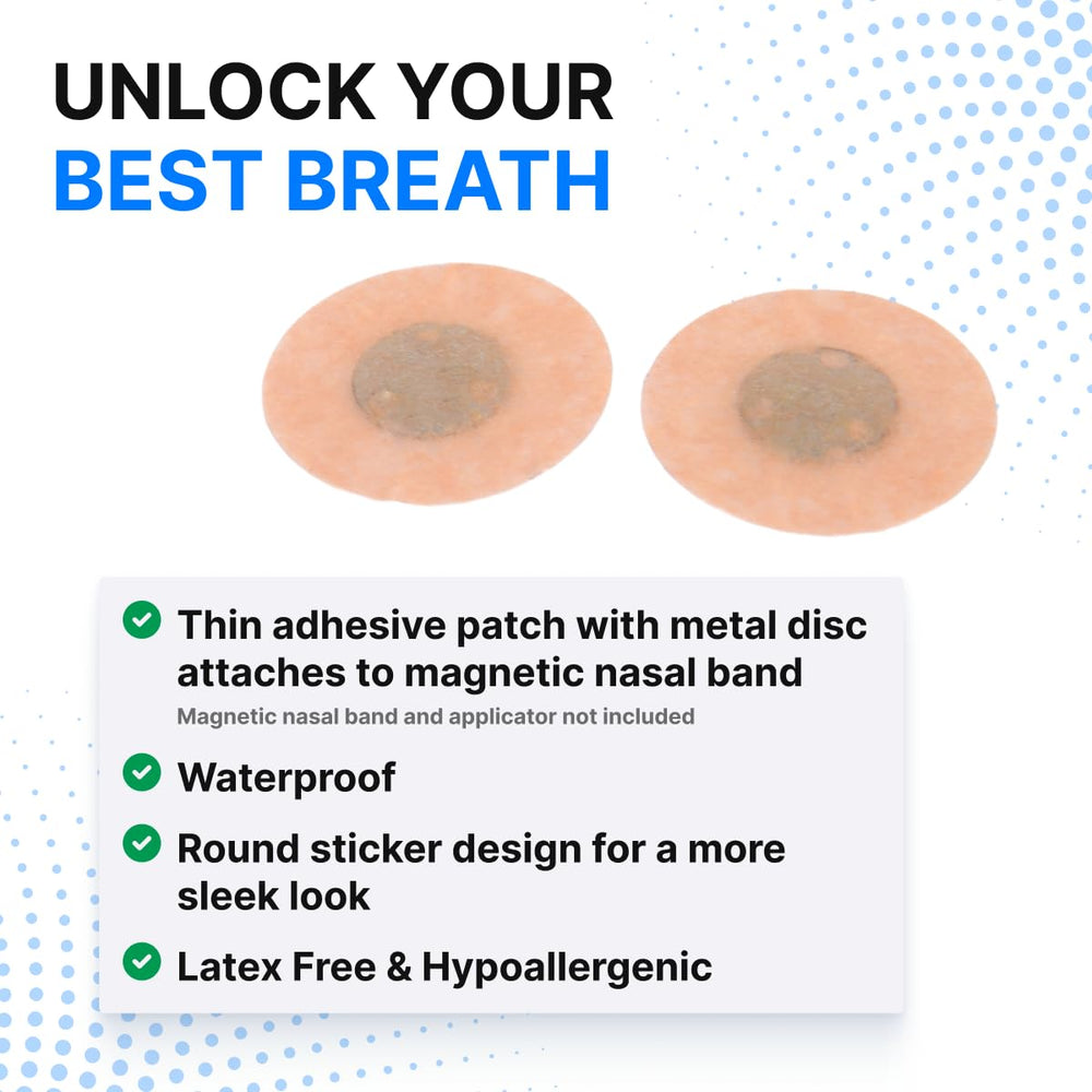 Bash Stack Nasal Strips with magnetic technology for a secure refill fit.