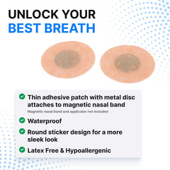 Bash Stack Nasal Strips with magnetic technology for a secure refill fit.