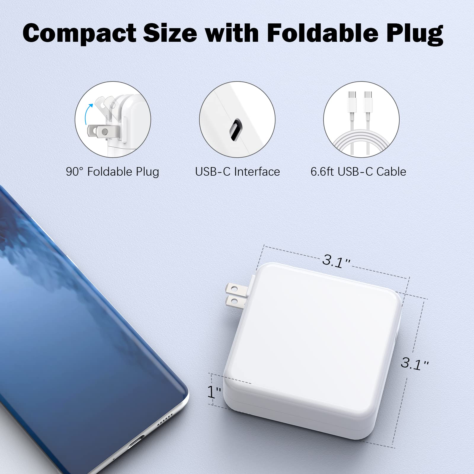 Basickaws foldable design prevents screen scratches during travel.