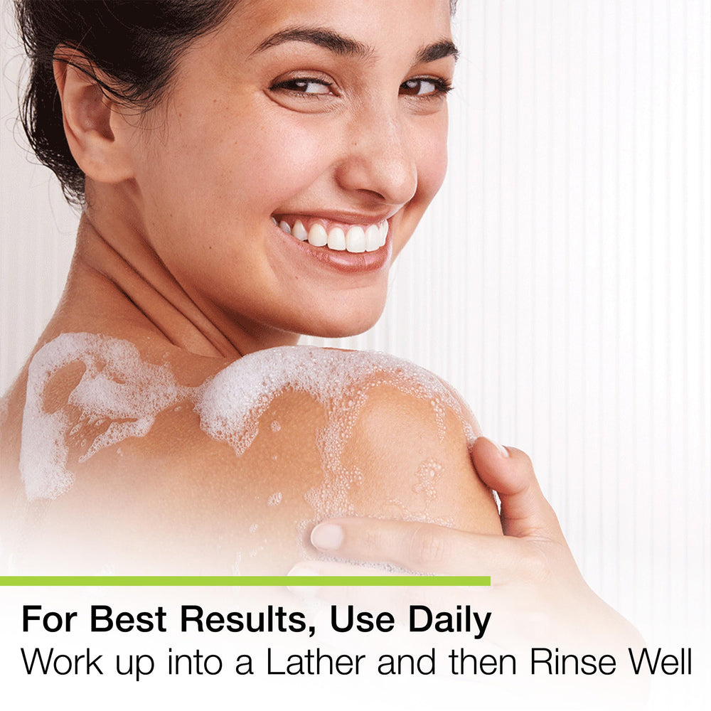 Basis Vitamin Bar Soap hands wash close-up with lather and moisture