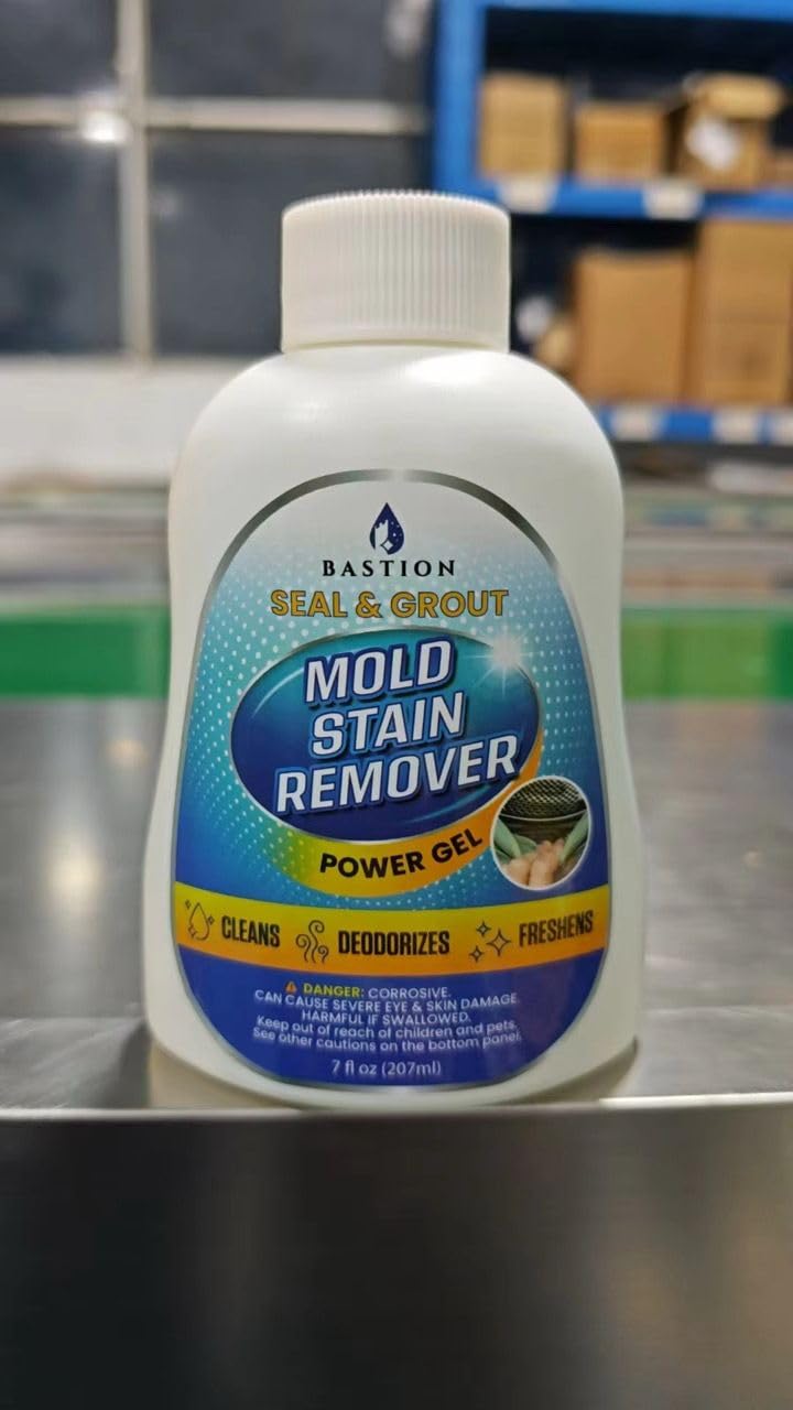 Bastion Mold Stain Remover Power Gel offers precise application with minimal waste