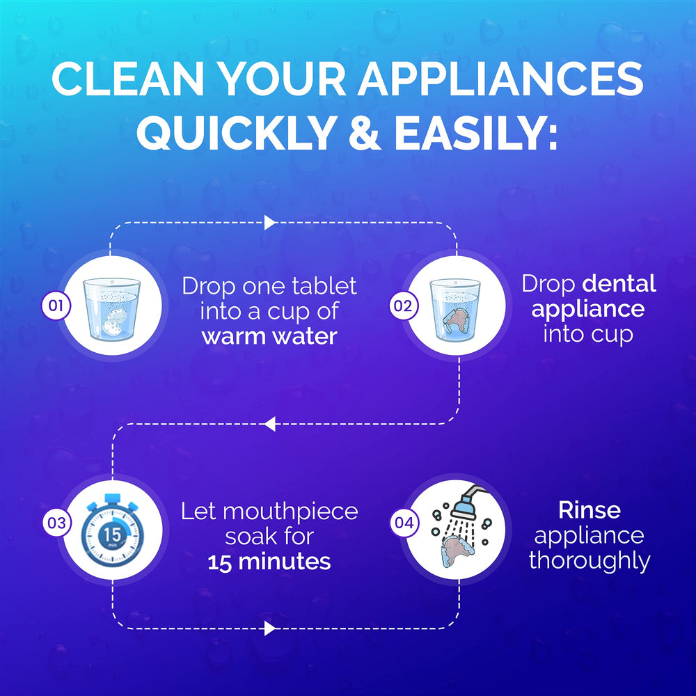 Bastion TMJ device cleaner tablets safe for sensitive appliances