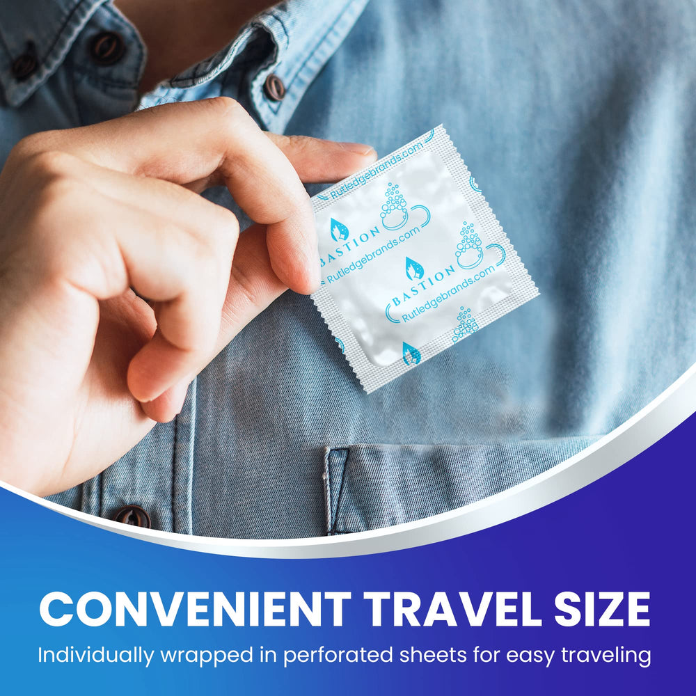 Bastion travel cleaner tablets convenient for on-the-go device cleansing