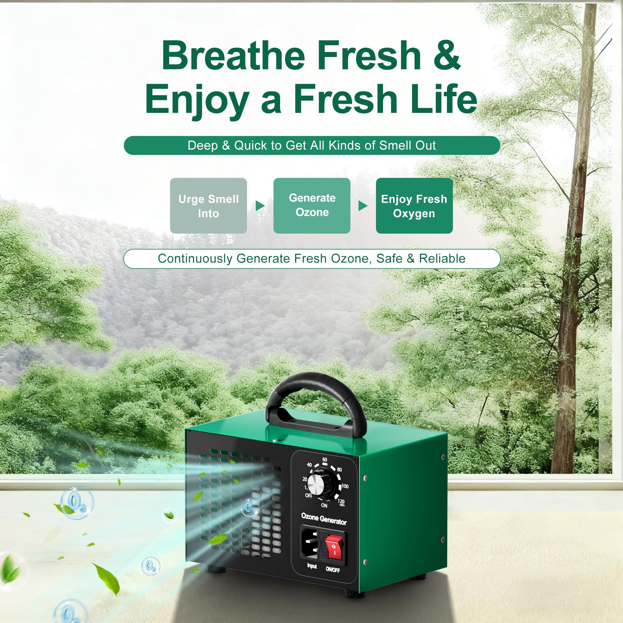 Basvacsh ozone generator durability conveys long life in harsh environments.