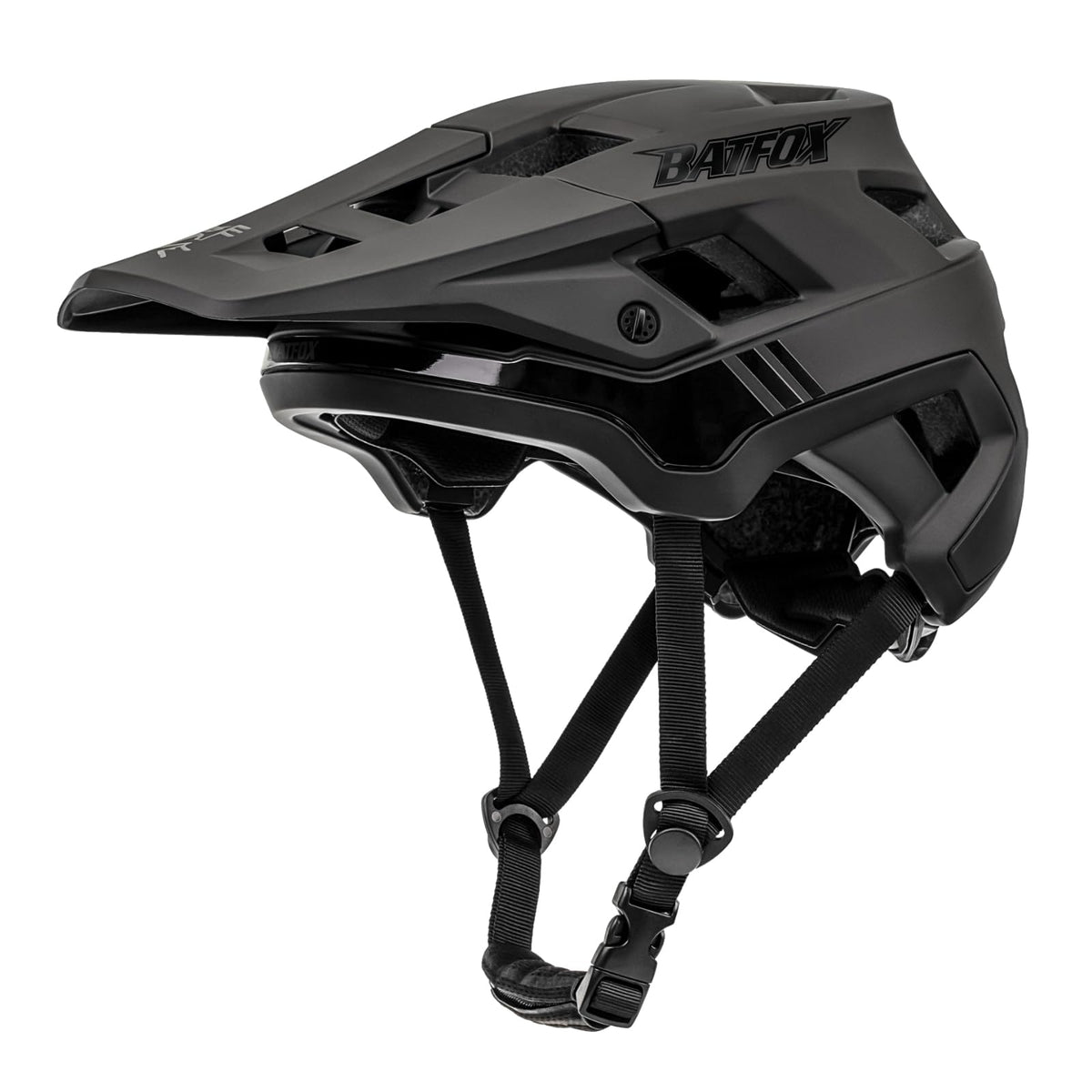 BATFOX Bike Helmet front view showing full-coverage protection for trail riding.