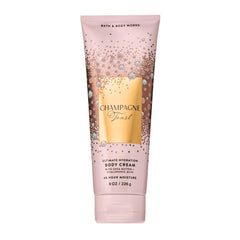 Bath & Body Works Champagne Toast body cream jar closeup for rich hydration