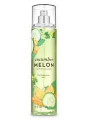 Bath and Body Works Cucumber Melon bottle with pump for even coverage and refreshing scent.