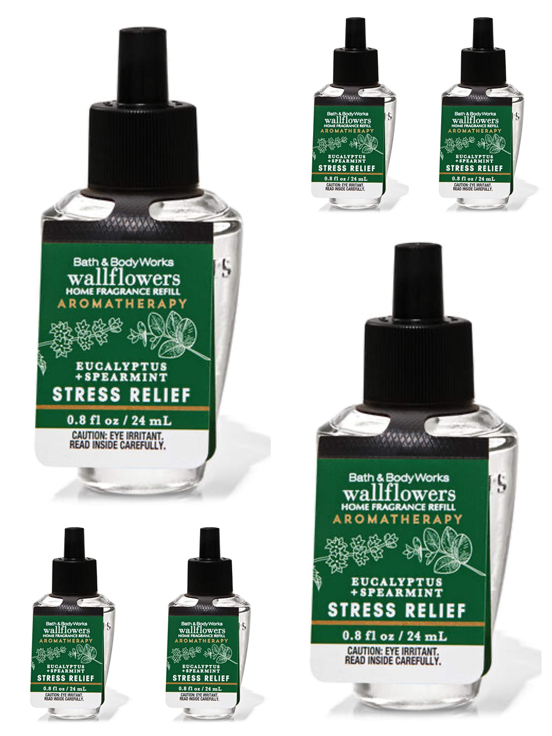 Bath & Body Works Eucalyptus Spearmint sampler box with six refills for weeks of fragrance.