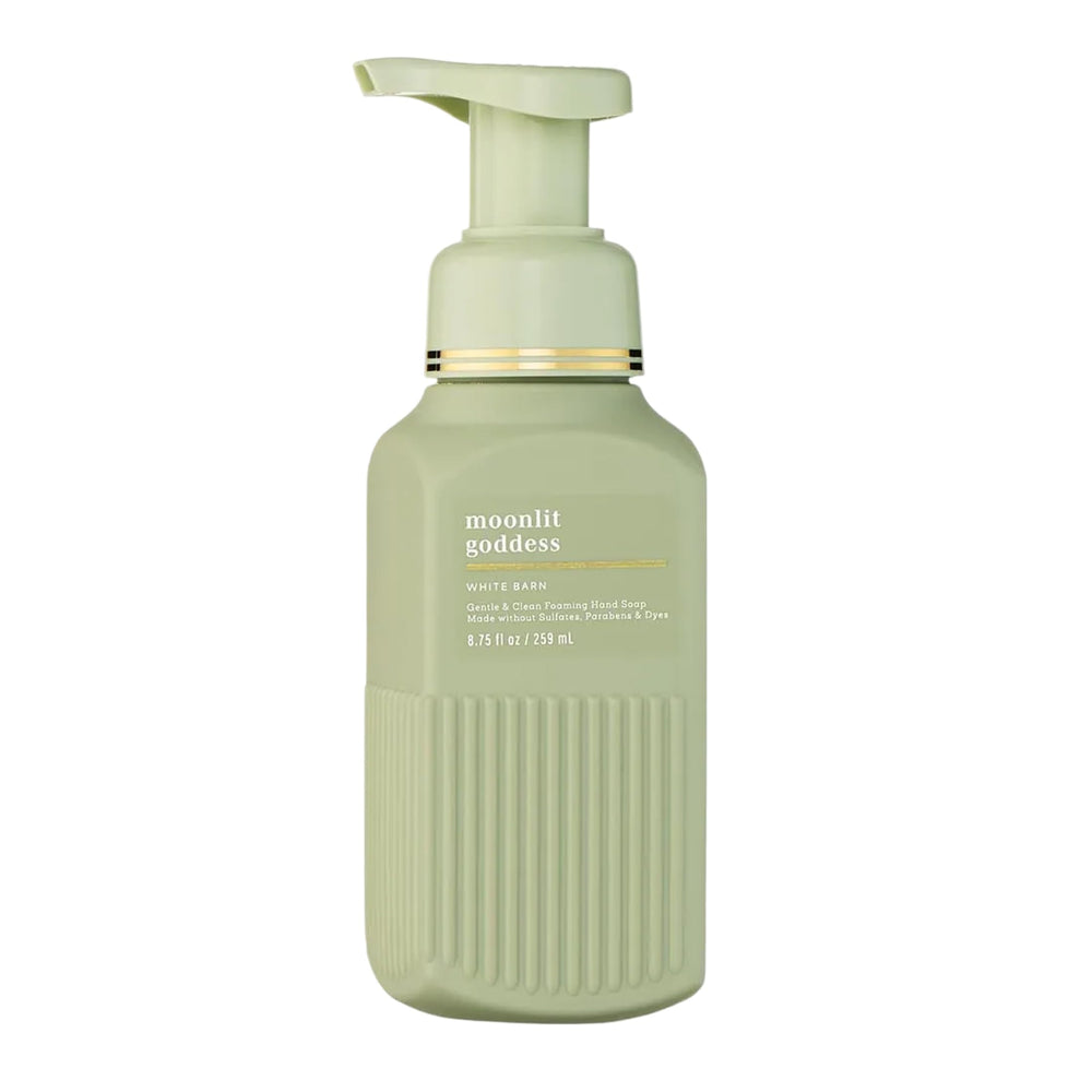 Bath & Body Works Moonlit Goddess bottle front, showcasing floral fragrance for daily hand care.