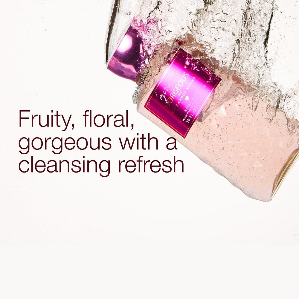 Gingham Gorgeous label closeup highlights fruity floral scent notes.