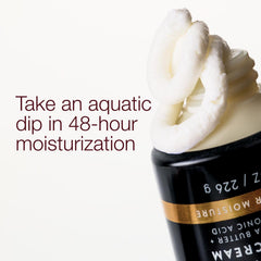 Bath & Body Works Men’s Ocean Scent Body Cream texture close-up showing quick absorption