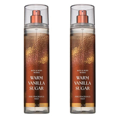 Bath & Body Works Warm Vanilla Sugar mist bottle close-up for everyday fragrance.