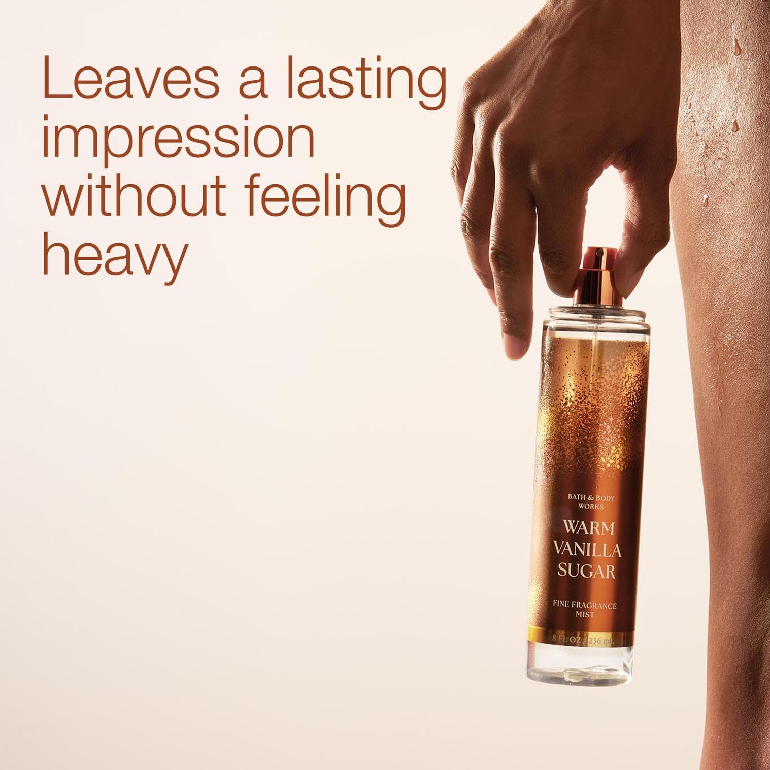 Mist applied to skin for a gentle, inviting aroma.