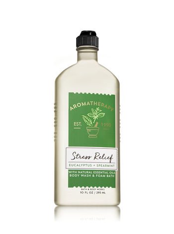 Bath and Body Works Aromatherapy eucalyptus spearmint cream tube delivering deep moisture