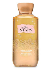 Bath & Body Works In The Stars Shower Gel bottle highlights premium packaging for a luxurious shower.