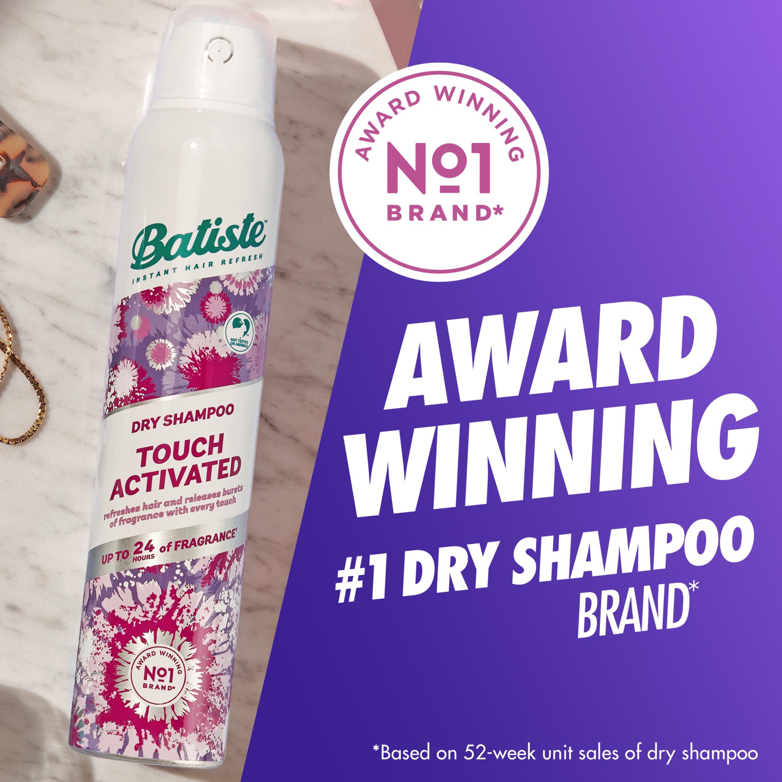 Batiste after-use hair looks fresh with lingering fragrance capsules