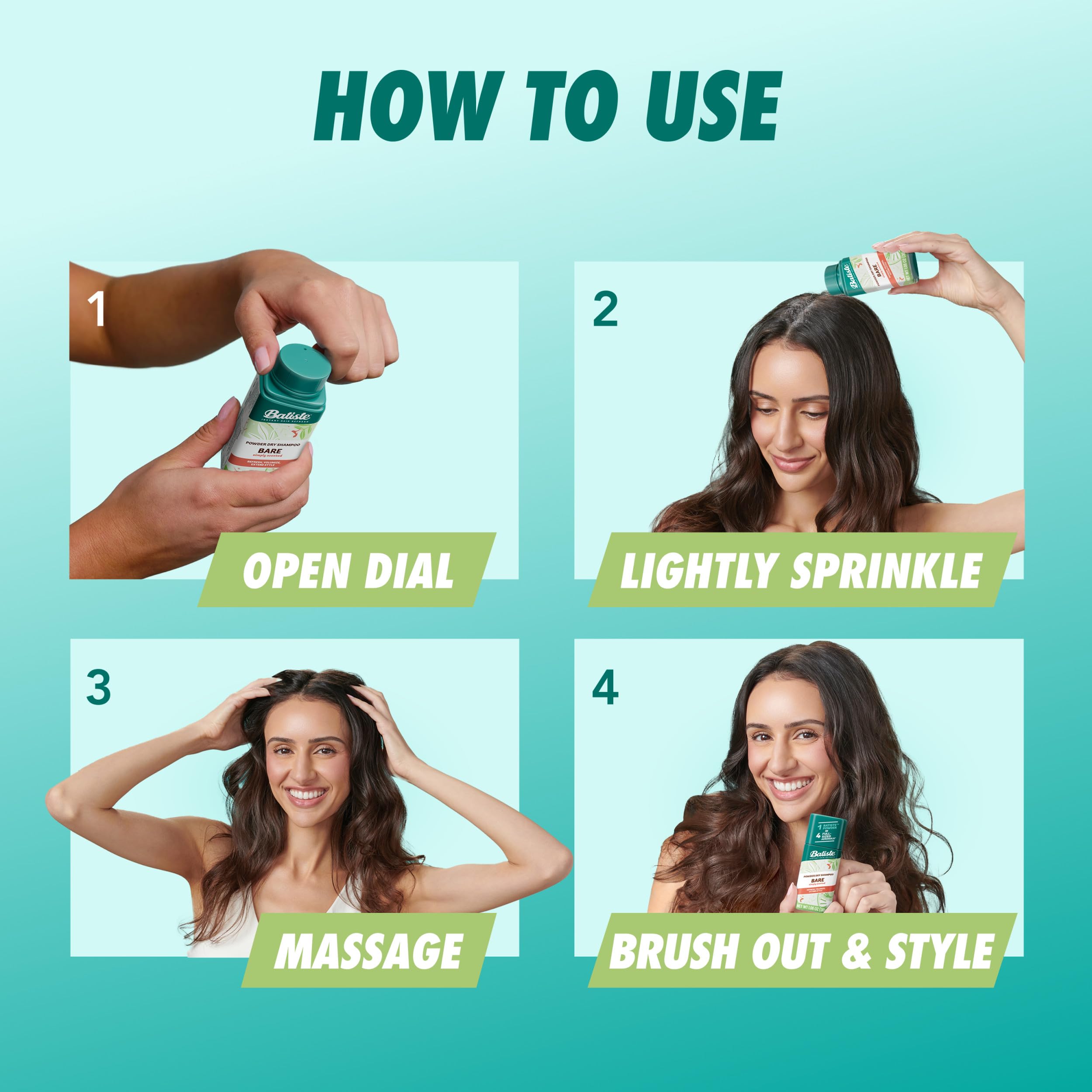 Hair gains added body and volume after use