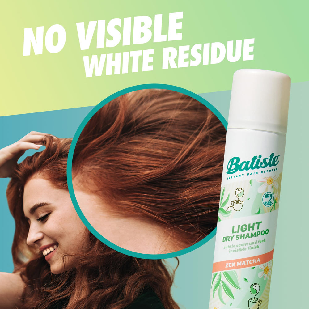 Batiste Light Zen Matcha features green tea and chamomile aroma for subtle scent.