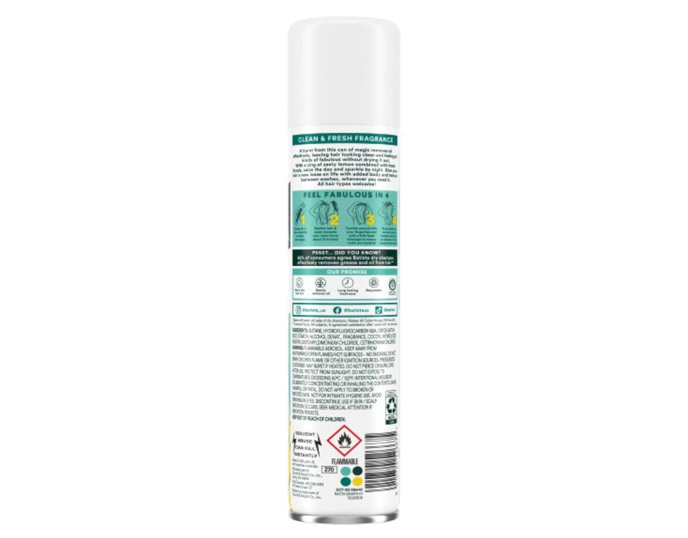Batiste Original texture and volume focus suggests hair revitalization between washes
