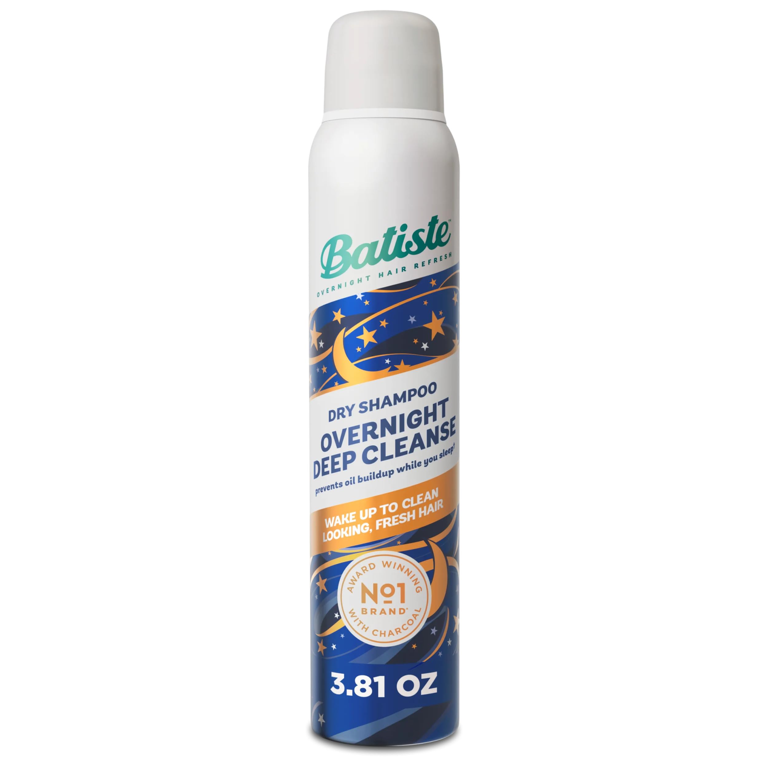 Batiste Overnight Deep Cleanse bottle highlights oil-control for fresher mornings.