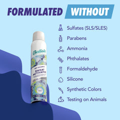 Batiste product on roots delivering refreshing after workout look