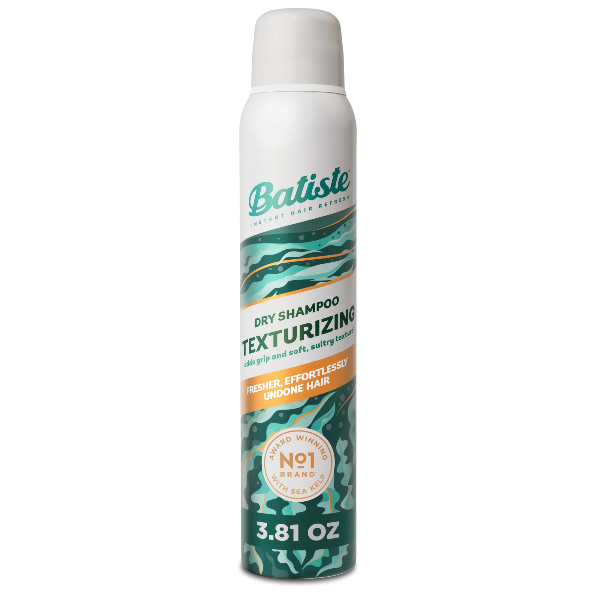 Batiste Texturizing Dry Shampoo refreshes hair and adds grip for effortless, undone styling.