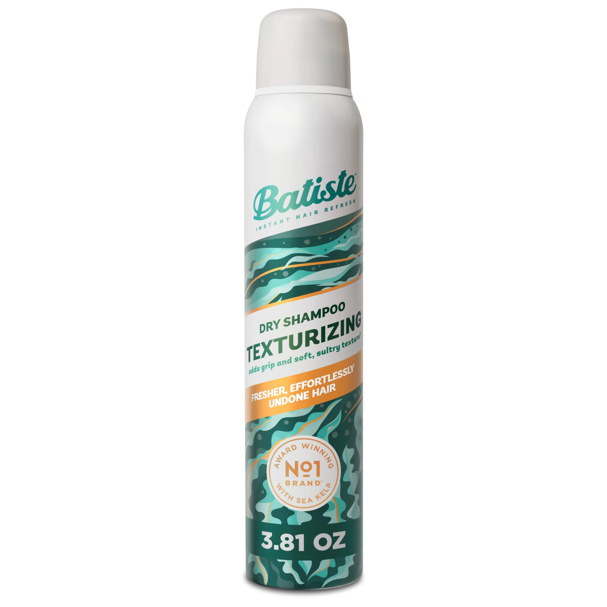 Batiste Texturizing Dry Shampoo refreshes hair and adds grip for effortless, undone styling.