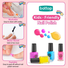 BATTOP 3D-nail-art tools enable layered designs.