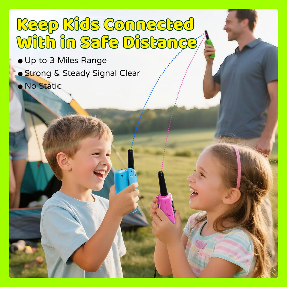 BATURU kids walkie-talkie delivers crystal-clear sound in noisy parks