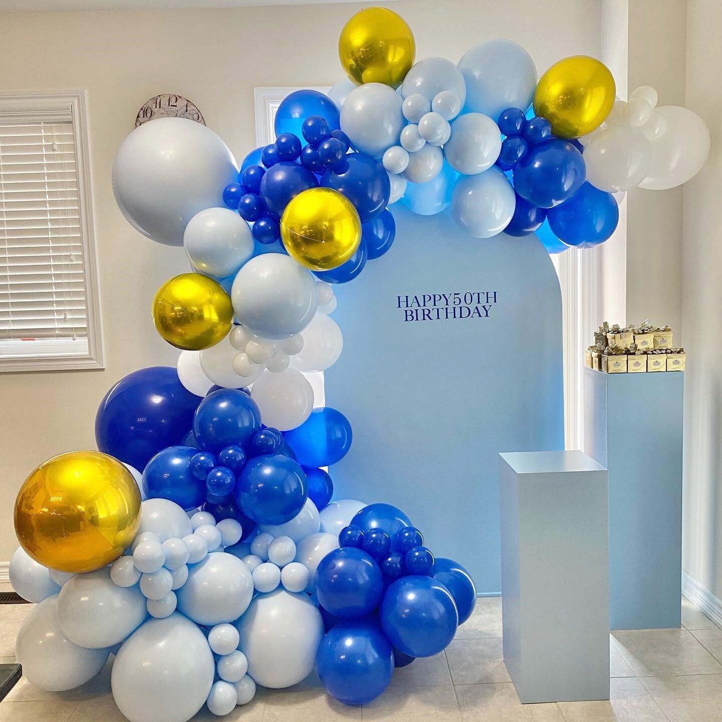 BAUANOOY 33ft white ribbon helps tie balloons neatly into garlands