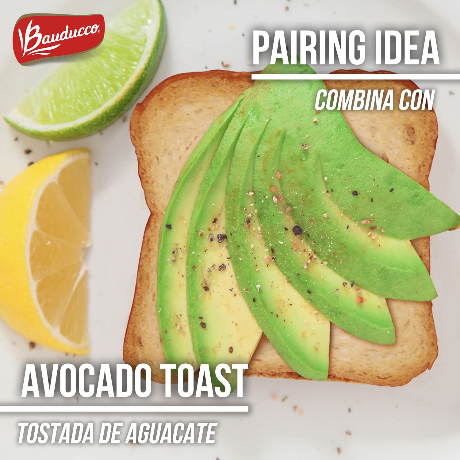 Bauducco Toast being used for a quick sandwich assembly, convenient choice.
