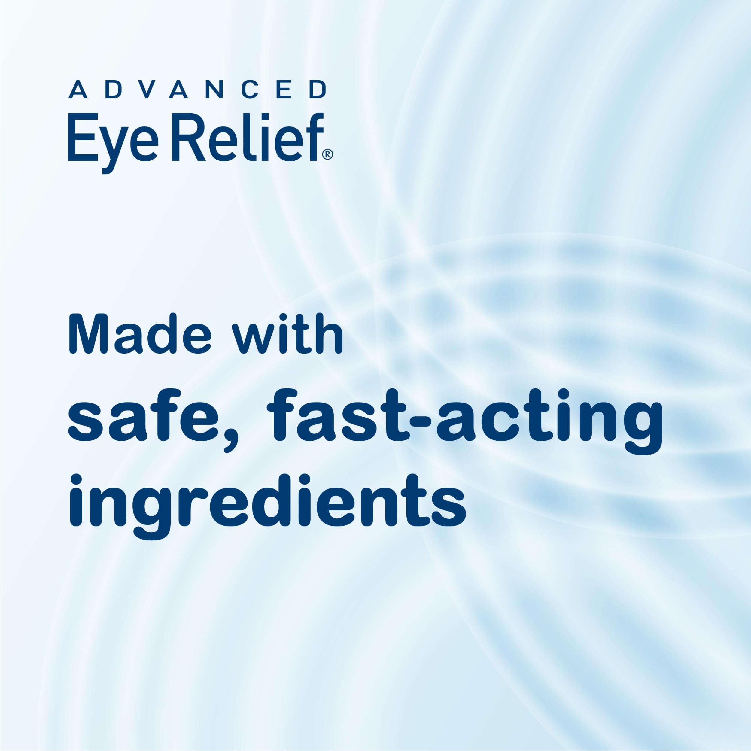 Bausch + Lomb Advanced Eye Relief drops apply easily to soothe irritated eyes.