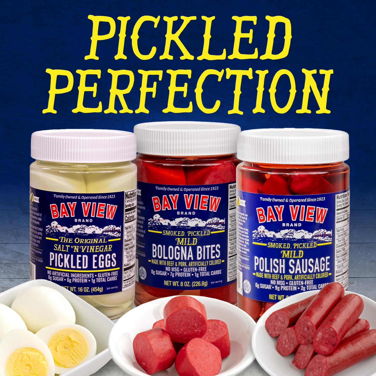Bay View Brand brine-kick sausage enhances snack time