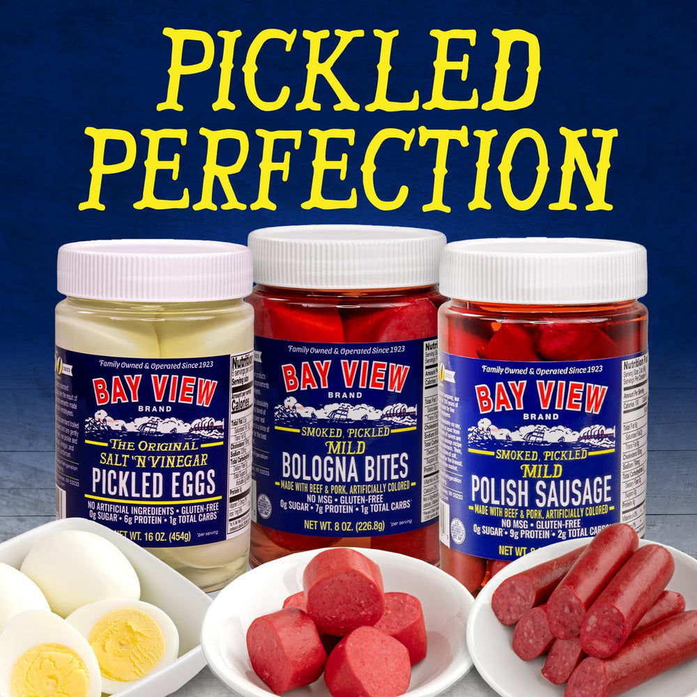 Bay View Brand brine-kick sausage enhances snack time