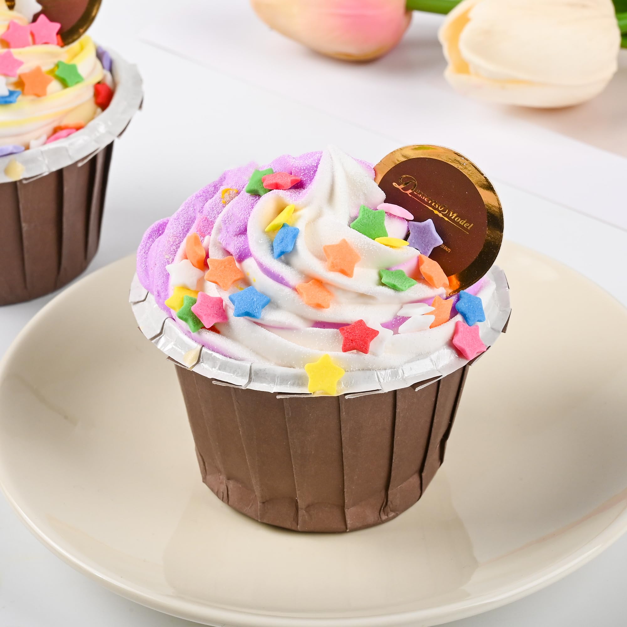 Bayep Sprinkles atop cupcakes creating festive highlights