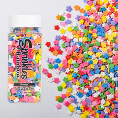 Bayep Star Bulk Sprinkles enhancing cake designs with sparkle