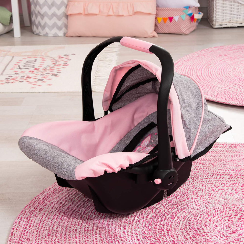 Built-in secure belt keeps doll safely in place during play