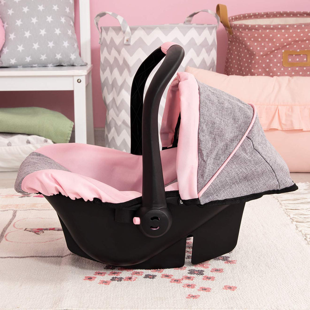 Bayer Easy Go car seat sunshade in action blocks sun and wind