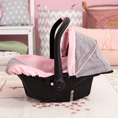 Bayer Easy Go car seat sunshade in action blocks sun and wind