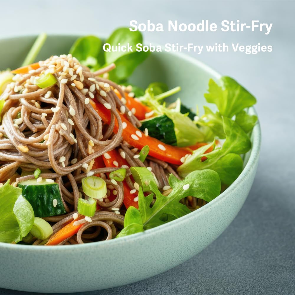 BAYU STORE soba stir-fried with vegetables for a light meal.