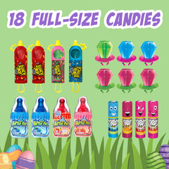 Bazooka Candy Brands Push Pop assortment image ideal for kids' parties and treat bowls.