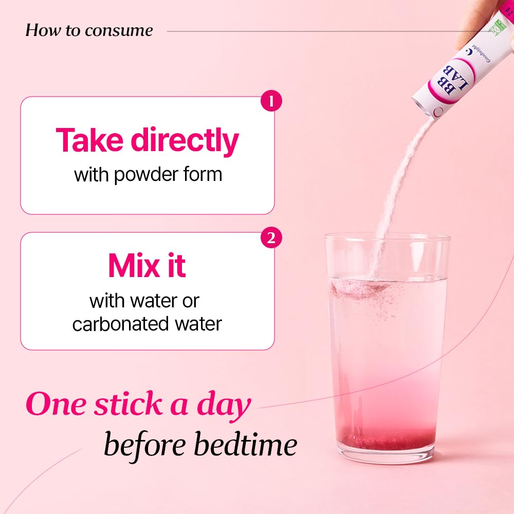 BB LAB Good Night low-molecular collagen emphasizes fast absorption.